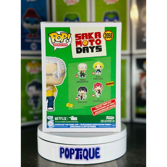 Sakamoto Days Taro Sakamoto Funko Pop! #2058 - Chase Variant - Picture 3 of 6